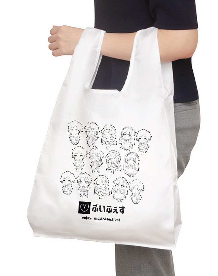ぶいふぇす公式エコバッグ イメージ